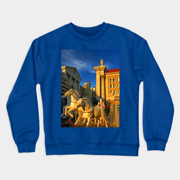 Caesars. Atlantic City, NJ Crewneck Sweatshirt by vadim19